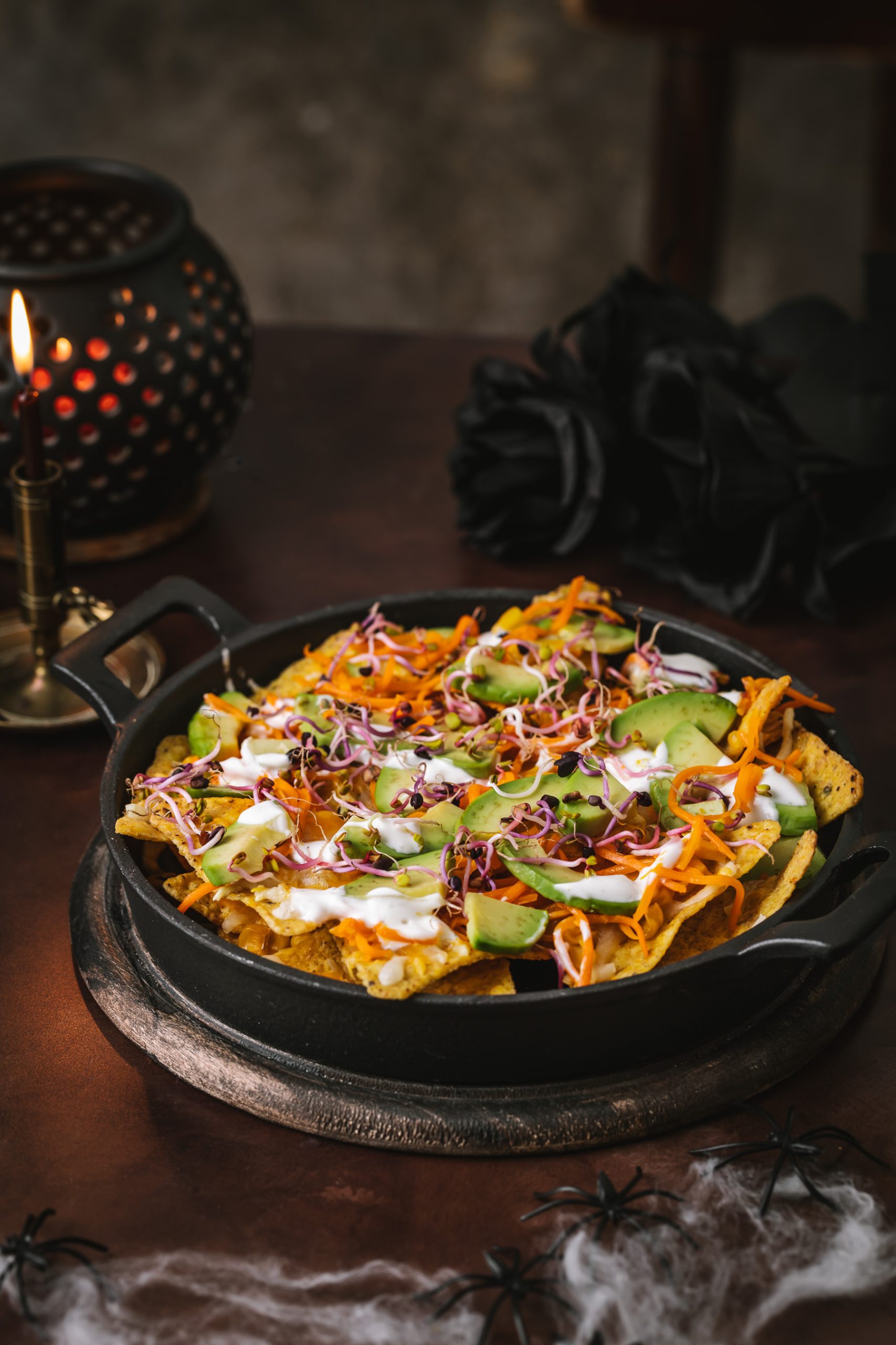 Užkepti nachos