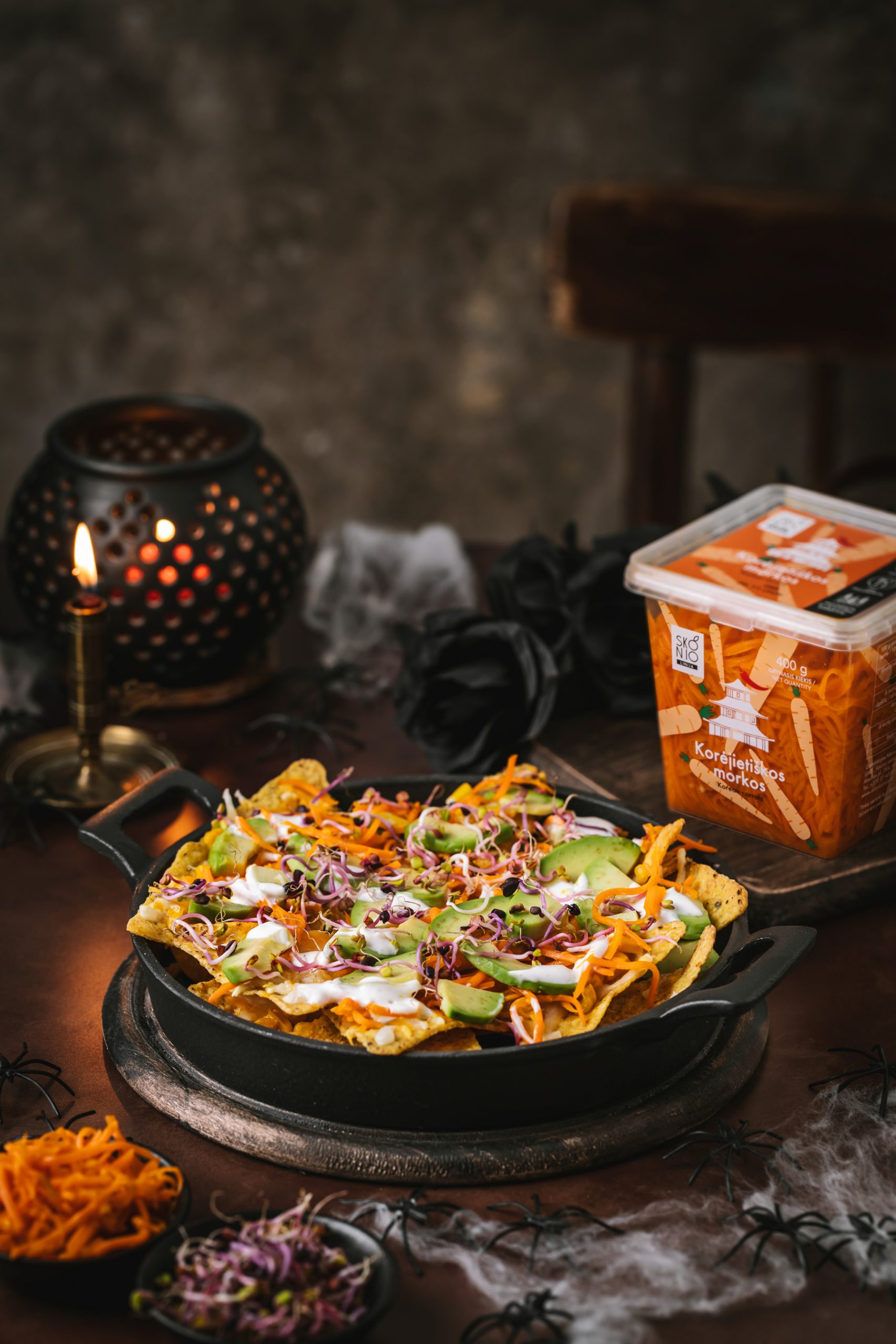 Užkepti nachos