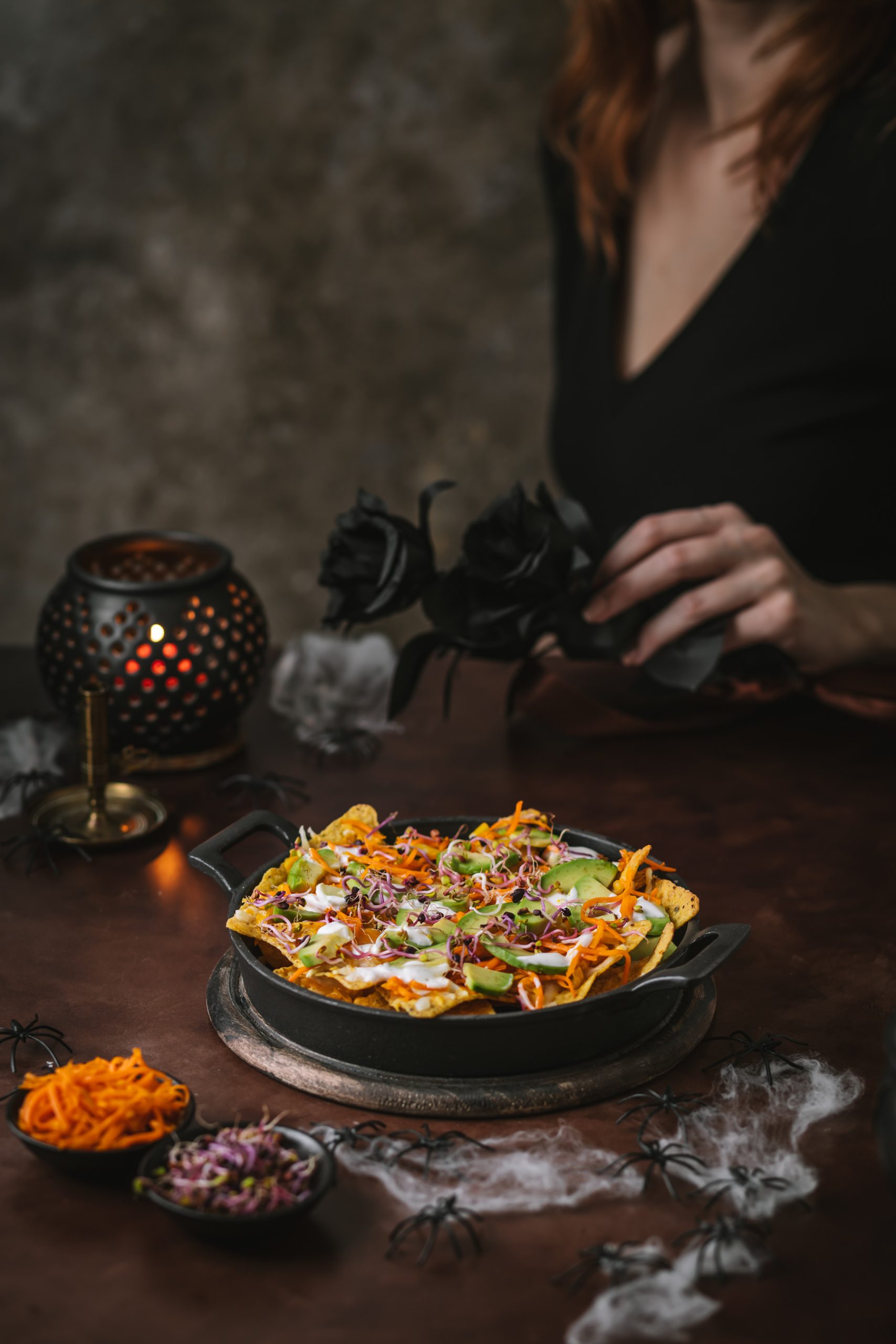 Užkepti nachos